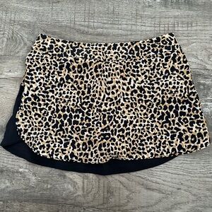 Outdoor Voices “The Exercise” Leopard Athletic Skort